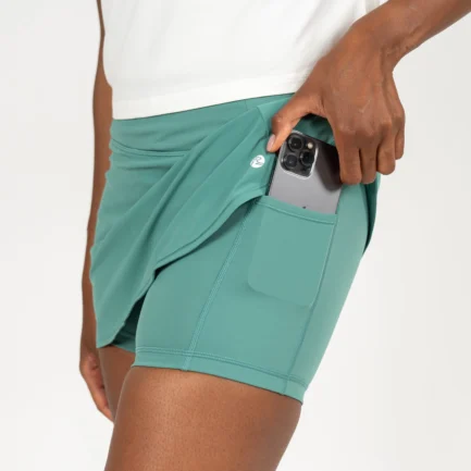 Steffi Active Skort (Willow Green) - Image 2
