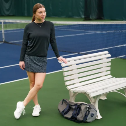 Steffi Active Skort (Charcoal Grey) - Image 6